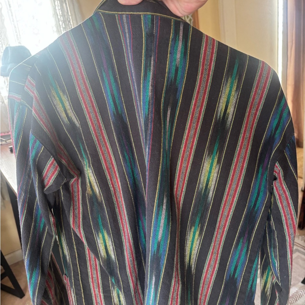 Ecote Native Pattern Open-Front Blazer - Picture 4 of 4